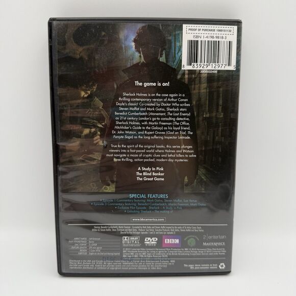Sherlock: Season One 2-Disc Set DVD - Picture 2 of 4